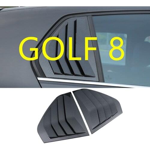 For VW Golf 8 modified dedicated rear triangle window shutter paste MK8 PRO Rline decoration car accessories