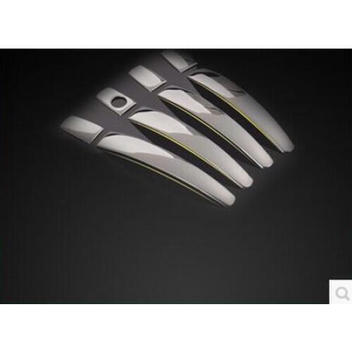 Car door handle cover stainless steel trim decoration for Chevrolet CRUZE Trax Captiva AVEO TRAX Opel Mokka ASTRA J REGAL ENCORE