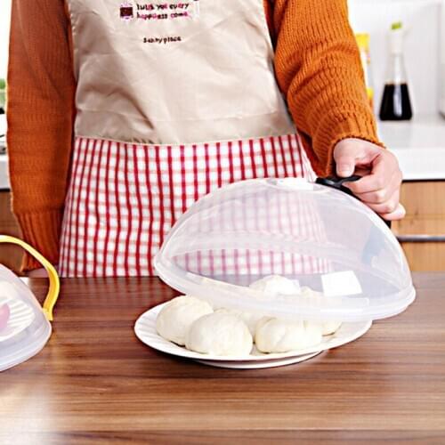 Microwave Oven Plate Cover Non Stick Air Vent Splatter Lid Dustproof Dish CapRetailsale