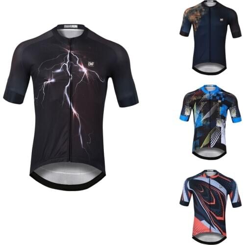 Mens Short Sleeve Cycling Jersey Bike Jersey Top Mountain Bike MTB Road Bike Cycling sports ciclismo cycling jersey bicycle