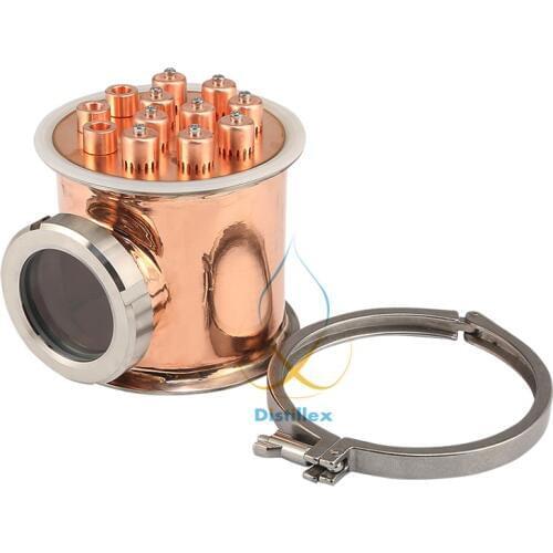 NEW 6" (OD166.7mm ) Copper bubble plates section for distillation