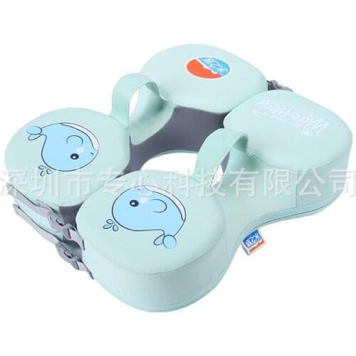 New baby swimming ring free inflatable baby 3 months-3 years old childrens household bath ring rollover prevention floaties