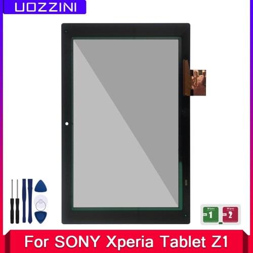 New Tested Touch 10.1" For Sony Xperia Tablet Z Z1 SGP311 SGP312 SGP321 Front Glass Panel Digitizer Sensor Replacement+Tools