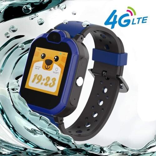 Waterproof Phone Kid Smart Watch Tracker GPS Camera Kids Smart Watches Phone Child Smart Watch New 4G Alarm Clock SOS Pedometer