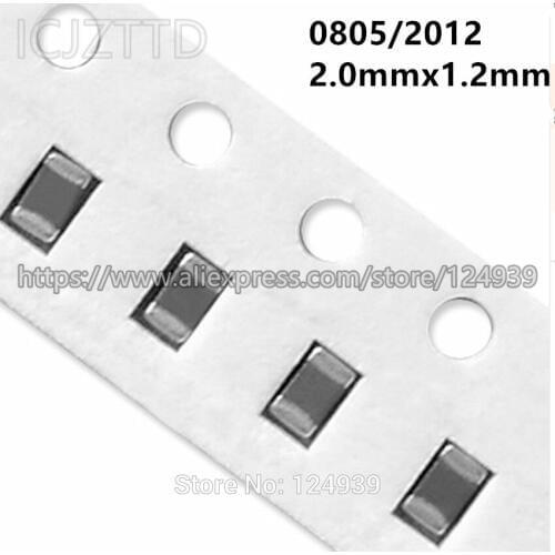 100pcs low frequency 0805 5.6UH 6.8UH 8.2UH 10UH 12UH 15UH 18UH 22UH 33UH NEW SMD Inductors inductance 2012 2.0*1.2