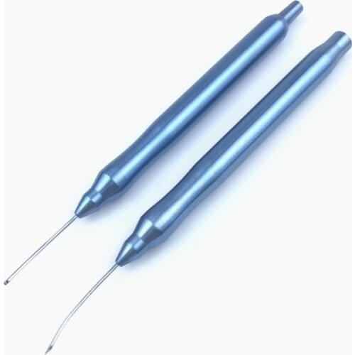 23G Ophthalmic Irrigation/Aspiration Handpiece gold ophthalmic eye surgical instrument