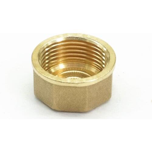3/4" BSPP female Thread Brass Pipe Countersunk Plug hex head socket Pipe fittings End Cap