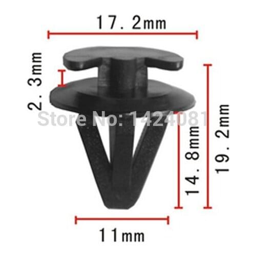 40 pcs for 481-867-197 Nylon Trim Panel Rivet Retainer Fastener Clip 481867197