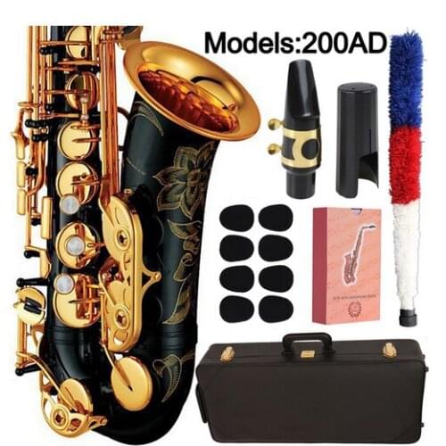 MFC Saxophone Alto 200AD Professional Alto Sax Custom 200AD Series High Saxophone Black Lacquer With Mouthpiece Reeds Neck Case