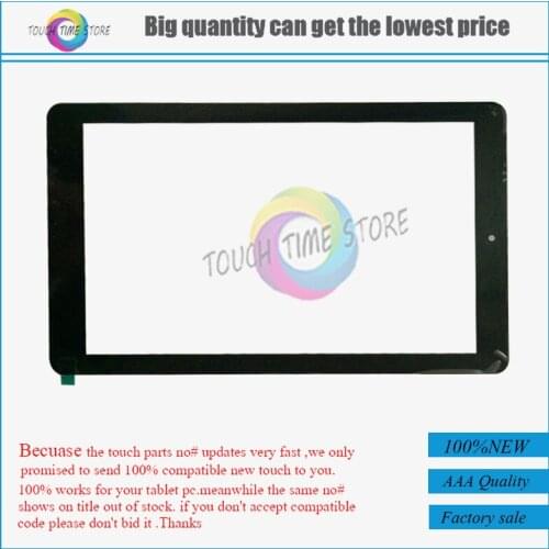 Free Shipping 10.1'' Capacitive touch panel Digitizer Sensor Replacement Touch Screen For RCA 10 Viking Pro RCT6303W87 DK Tablet