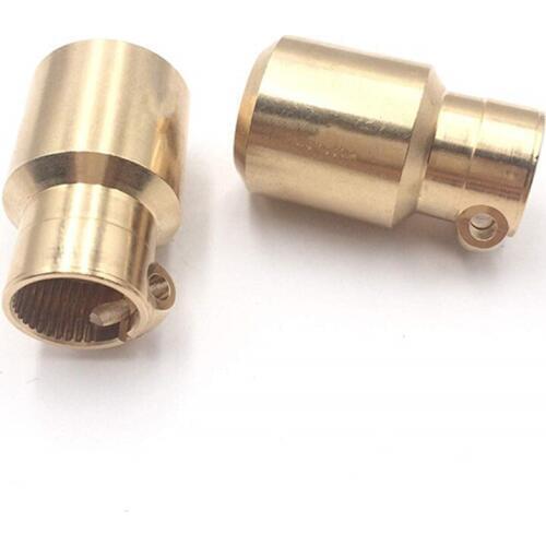 Rc Toys Car Upgrade Parts Brass Rear Axle Tail-Cup For 1/10 Scale RC Crawler Cars AXIAL SCX10 2 II 90046 XJ CHEROKEE Accessories
