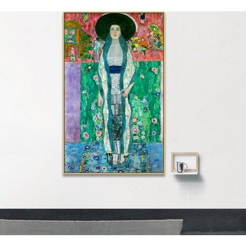 Gustav Klimt Classic 5d diy diamond painting full square round diamond embroidery Cross Stitch Woman paintings Wall Art EE1854