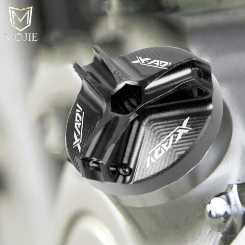 M20*2.5 Motorcycle CNC Billet Engine Oil Filler Drain Plug Bolt Sump Plug Cover Screw Nut Tank Cap For Honda XADV 750 2017-2018