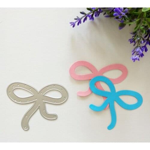 Bow-knot/ Rosette Metal Cutting Dies for DIY Creative Paper Craft Embossing Scrapbook Album Stamps and Dies Template