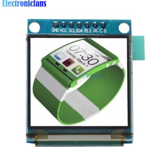 1.5 inch 7PIN Full Color OLED module Display Screen SSD1351 Drive IC 128(RGB)*128 SPI Interface for 51 STM32 Arduino