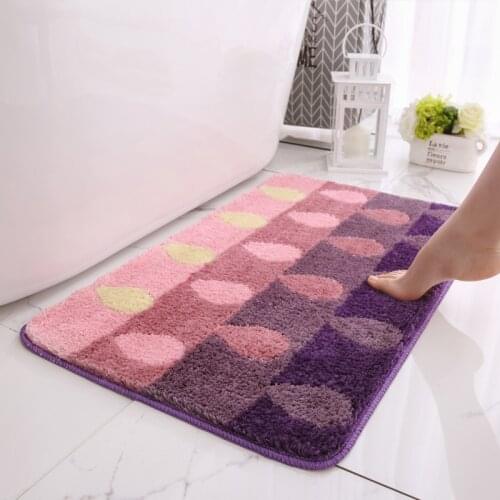 Modern Bathroom Carpet Non-slip Bath Rugs Absorbent Floor Mat Toilet Feet Pad Entrance Doormat tapis salle de bain alfombra bano