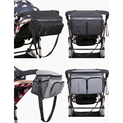 Stroller Bag Stroller Accessories Organizer Babys Stroller Cup Holder Cover Baby Buggy Winter Pouch Bottle Storage Bag for Mummy