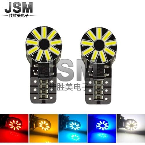 Led T10 Display Lamp Decoding Without Alarm 3014-18smd License Plate Light Led Lights for Car Car Accessories