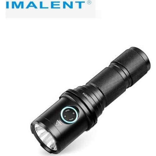 Imalent - DM70 CREE XHP70 LED Flashlight, 4500 Lumens Rechargeable Tactical Flashlight with 21700 Battery for Hiking and Camping