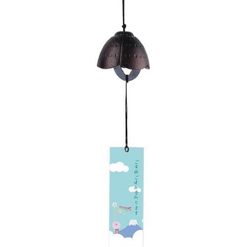 Japanese Traditional Furin Wind Chime Bell Nanbu Iron New Home Garden Decoration