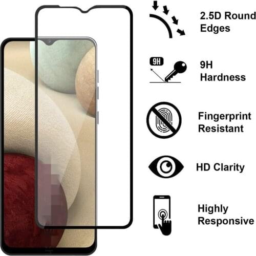 Tempered glass for SAMSUNG galaxy A12 A125 SM A125F Screen Protector Protective glass for SAMSUNG A 12 125 125F SM-A125F Film
