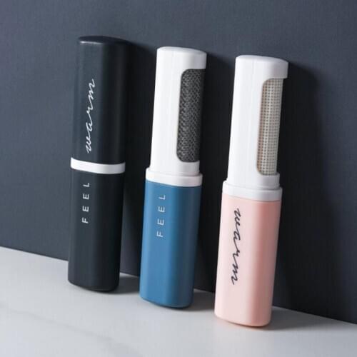 1Pc Double-Head Lint Sticking Rollers Manual Mini Hair Removal Brush Creative Portable Clothing Remover Brushes Dust Roller
