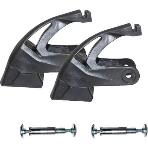 2Pcs Roller Skates Brake Pads Adult Skate Brake Stopper for WEIQIU 9266 Adult Skates Black