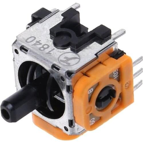 3D Analog Joystick Rocker Sticker Wireless Controller Thumbstick Module Game Replacement Yellow Repair Parts for sony 4 PS4 Pro