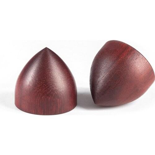 Preffari 4pcs Zohun warhead wooden audio feet bookcase case shock absorbing foot pad 23mm self-adhesive type