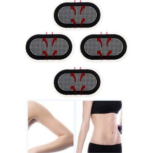 4Pcs Unisex Patch Replacement Arm Toning Pads Belt Gel Replace Adhesive Electrode For Tens Training High Quality