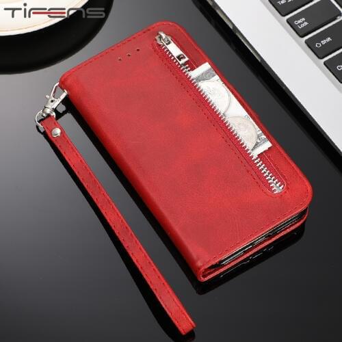 Leather Flip Wallet Case For Samsung Galaxy J3 J5 J7 2017 EU US J4 J6 Plus 2018 Card Holder Stand Phone Cover Zipper Shell Coque