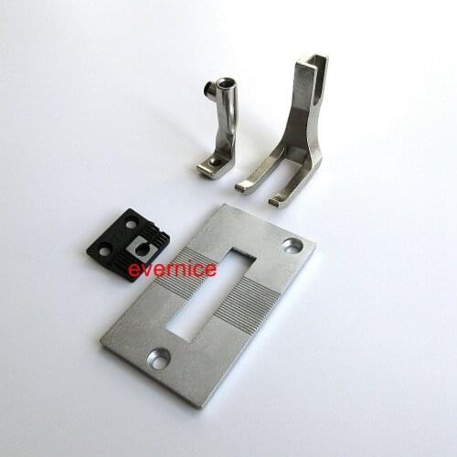 Throat Plate+Feed Dog +Presser Foot For Juki Tnu-243 Extra Heavy Material