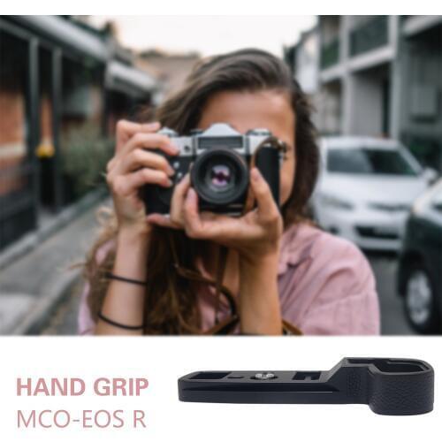 Mcoplus EOS-R Quick Release Plate Bracket Metal Hand Grip for Canon EOS R Camera Tripod Head