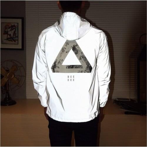 Europe and the United States hip hop street mens printing trend jacket thin section casual sunscreen coat spring summer