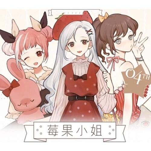 Lovely Berry Fruit Girl Washi Tape for Card Making Bullet Journal DIY Scrapbooking Decorative Sticker