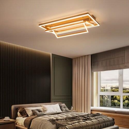 Rectangle 3 layer Luxury Alluminum Modern led chandelier lighting for living room bedroom indoor homechandelier lamp AC90v-260v