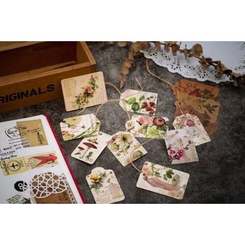 50pcs/lot Cute Vintage Psalms Series Notes Tag Memo Sticky Pad Note Notebook Label Sticker School Office Supplies