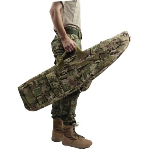 Multicam 120cm Gun Rifle Bag Outdoor Tactical Carrying Bags Military Gun Case Shoulder Pouch For Airsoft Shooting Painting Games