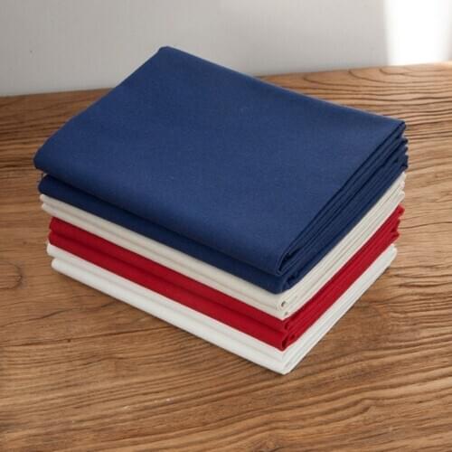 Embroidery Fabric Cotton Linen Sewing Cloth Fabric for DIY Needlework Handmade Embroidered Cross Stich Clothing Sewing Supplies