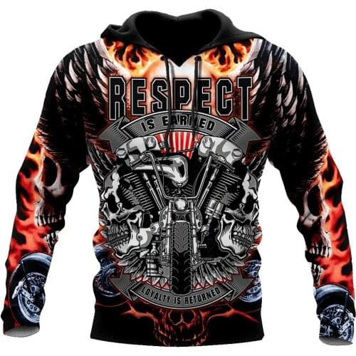 Tessffel Crazy Skull Tattoo Camo 3D Printed Hoodies Sweatshirts Zip Hooded For Men And Women Casual Streetwear Style-S19