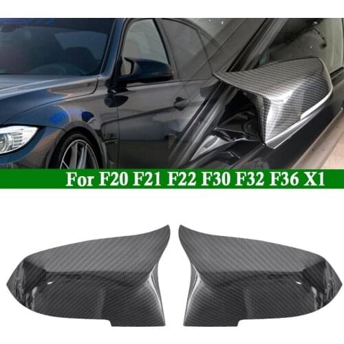 Carbon Fiber Car Rearview Mirror Cover Side Mirror Cap Replacement For-BMW F20 F22 F23 F30 F31 F32 F33 F36 F87 M2 X1 E84