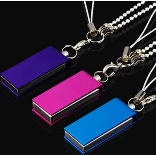Creative Custom Logo Free Metal Business USB Flash Drive 4GB 8GB 16GB 32GB Usb Pen Drive USB 2.0 Usb Memory U Stick Flash Drive