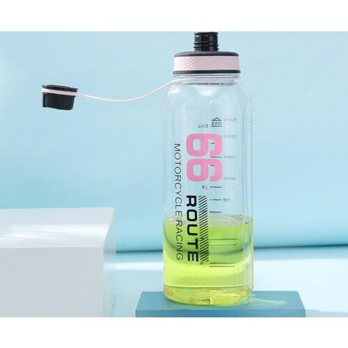 1500ML Plastic Water Bottle Sport For Cup Camping Portable Travel Outdoor Tour Drinking Bottles Drinkware Eco-Friendly
