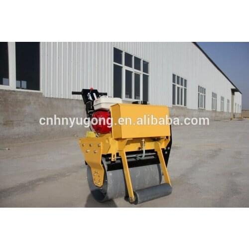 1000kg Hydraulic Drive Vibratory Single Drum Road Roller Vibrator Mini Compactor From China Rollers