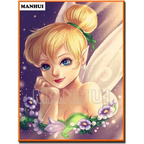 3d diamond embroidery Cartoon girl picture diamond mosaic pictures of rhinestones hobbies and crafts material for handmade MH383