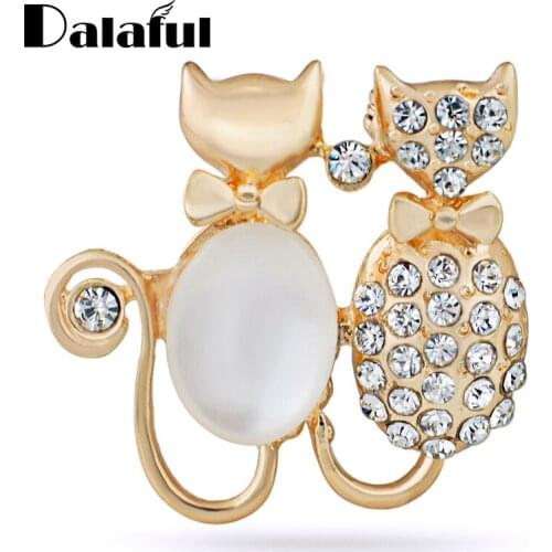 Dalaful Brooches With Cats For Clothes