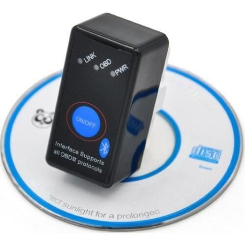 2018 New Mini OBD2 Eml327 V1.5 Bluetooth Adaptor Car Auto Diagnostic Scanner for Android/ PC Automotive Scaner Elm327 Real V1.5