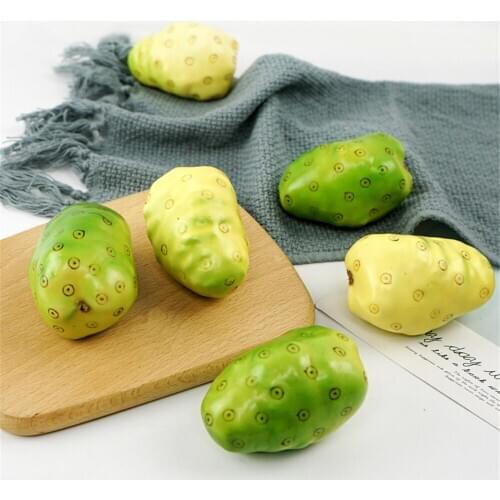 Noli noni fruit model restaurant dining room house home Kitchen cabinet decoration photo props artificial Simulation fake fruit