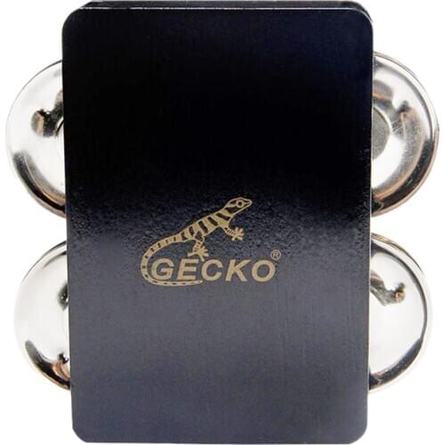 GECKO GK04-TAP Cajon Box Drum Bell Comp Accessory 4-Bell for Hand Percussion Instruments Accessories
