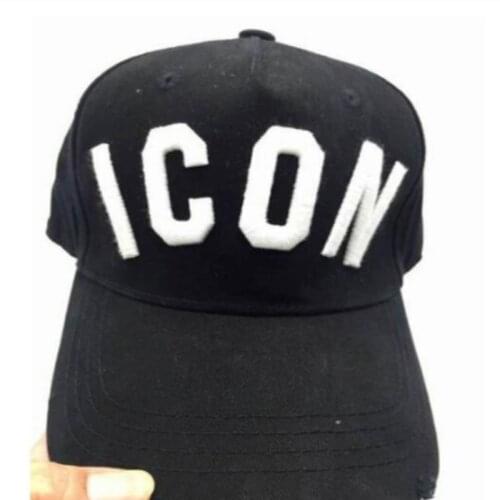 Sunscreen hat for men Cotton embroidered cap Alphabet embroidery cap Four Seasons casual cap